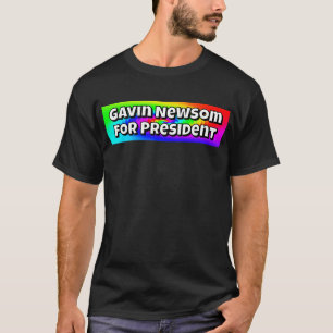 Camiseta Gavin Newsom para presidente