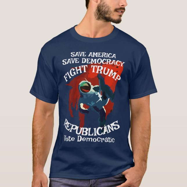 Camiseta Gavin Newsom por el presidente POTUS Trump (Anverso)