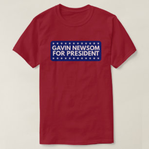 Camiseta Gavin Newsom Presidente