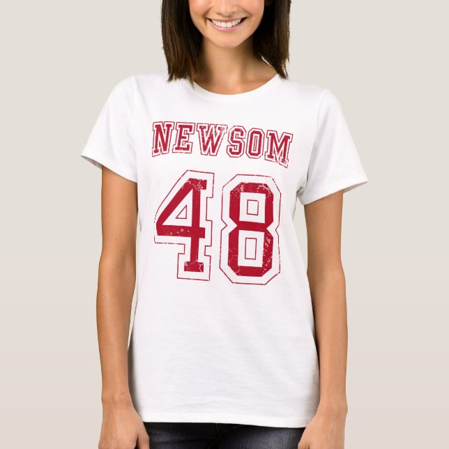 Camiseta Gavin Newsome 48º presidente 2028 (Anverso)