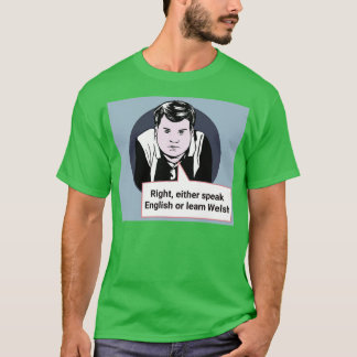 Camiseta Gavin y Stacey Art bien hablan inglés o