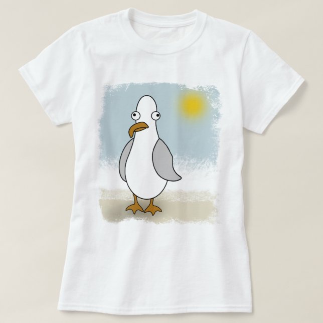Camiseta Gaviota (Diseño del anverso)