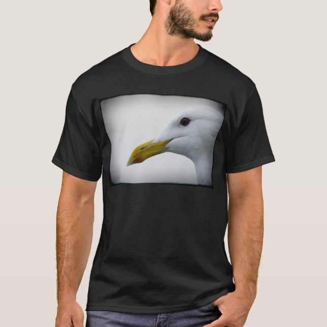 Camiseta ¿Gaviota amigable? (Anverso)