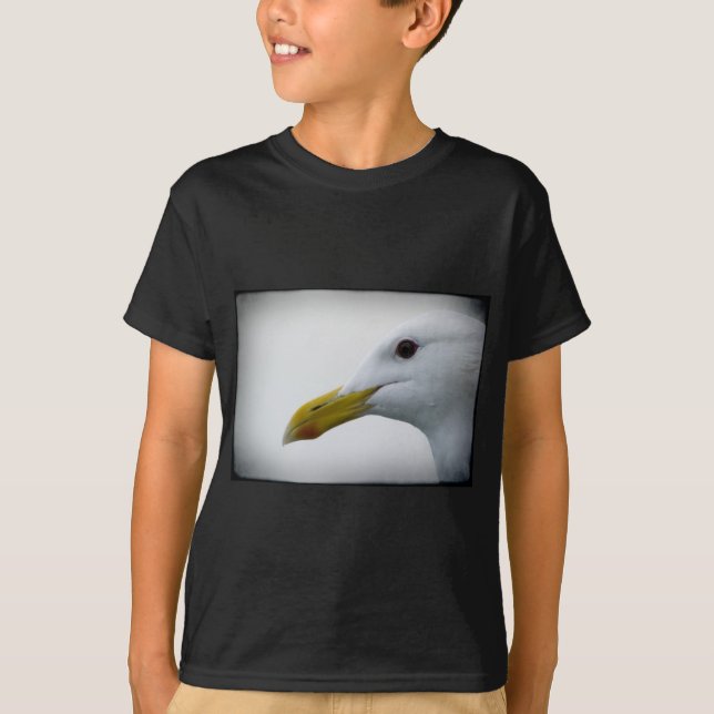Camiseta ¿Gaviota amigable? (Anverso)