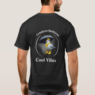 Camiseta Gaviota con botas amarillas   Humor de playa coste