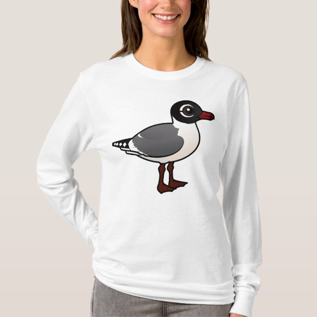 Camiseta Gaviota de Birdorable Franklin (Anverso)
