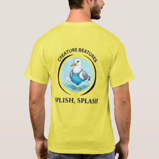 Camiseta Gaviota de dibujos animados audaz disfrazada – cha