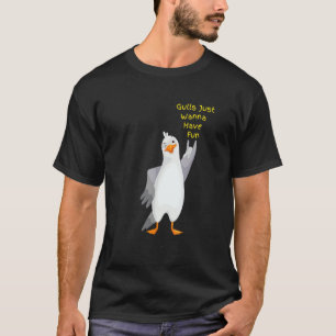 Camiseta Gaviota De Gaviota Para Aves Fiestas
