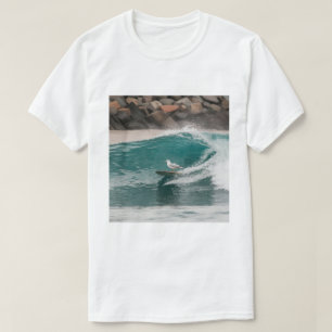 Camiseta Gaviota De Surfista De Invierno, Surf De Gaviota, 