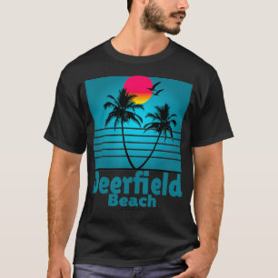 Camiseta Gaviota de verano Deerfield Beach Florida Fl Souve