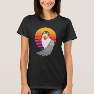 Camiseta Gaviota del Océano Gestu de Ala de Animal de Ave M