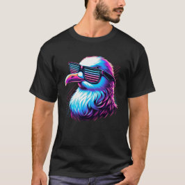 Camiseta Gaviota en tonos cálidos
