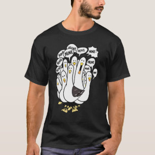 Camiseta Gaviota Mina Mina Mina Pájaro Playa Pollo