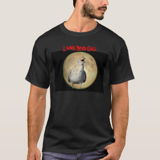 Camiseta Gaviota muerta viva gaviota zombie gaviota y luna