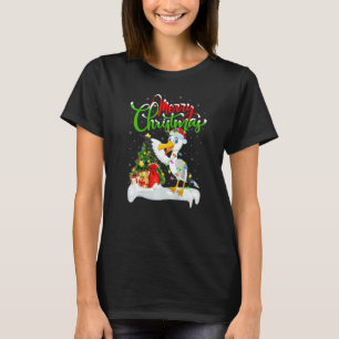 Camiseta Gaviota Pájaro Adornos Navidad Santa Gaviota Chris