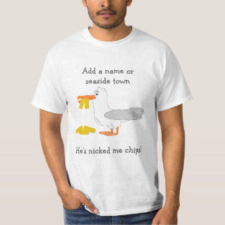 Camiseta Gaviota que me ha apuñalado las chuletas