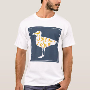 Camiseta Gaviota  Silvestre Y Libre