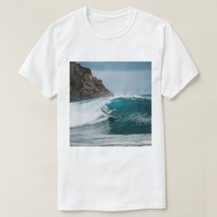 Camiseta Gaviota surfista de invierno, Gaviota surfeando, G