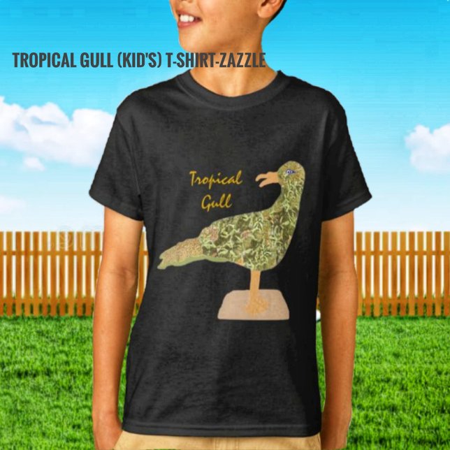 Camiseta Gaviota Tropical (Subido por el creador)