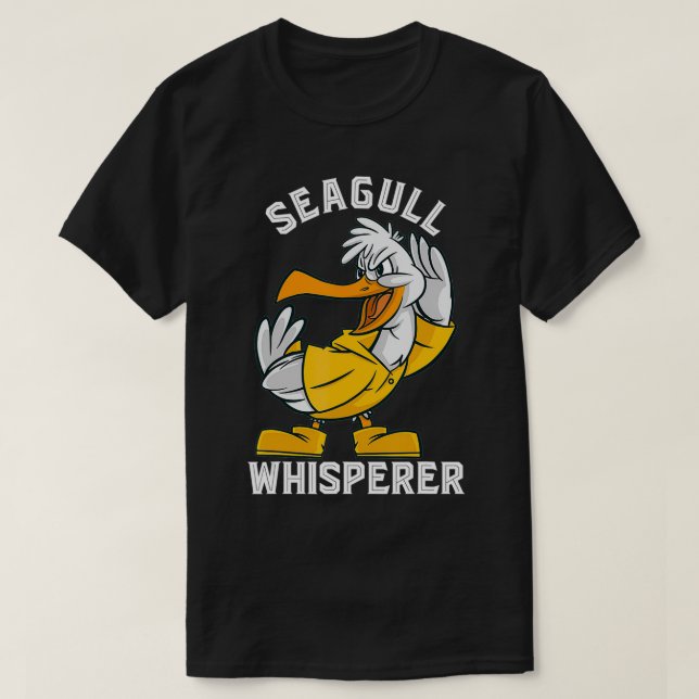 Camiseta Gaviota Whisperer llama amor a gaviota de serpient (Diseño del anverso)