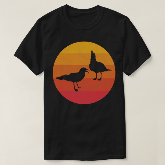Camiseta Gaviotas (Diseño del anverso)