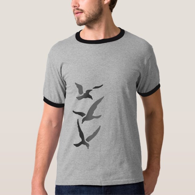 Camiseta Gaviotas (Anverso)
