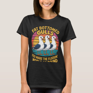 Camiseta Gaviotas de culito gordo vos hacés que el mundo de