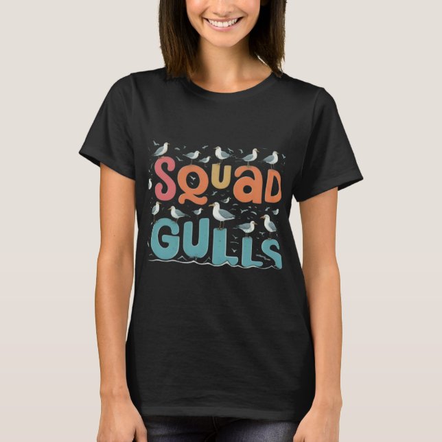 Camiseta Gaviotas de escuadrón (Anverso)