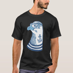 Camiseta Gaviotas de playa para niños marineros