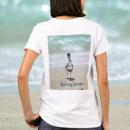 Camiseta Gaviotas en la playa