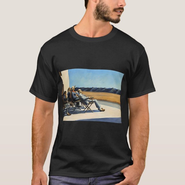 Camiseta Gaviotas en pilotes (Anverso)