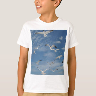 Camiseta Gaviotas en vuelo
