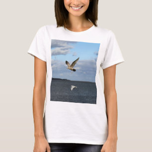 Camiseta Gaviotas en vuelo