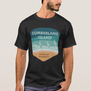 Camiseta Gaviotas marinas nacionales de la isla Cumberland