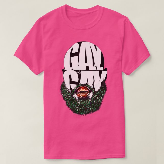 CAMISETA GAY (Diseño del anverso)
