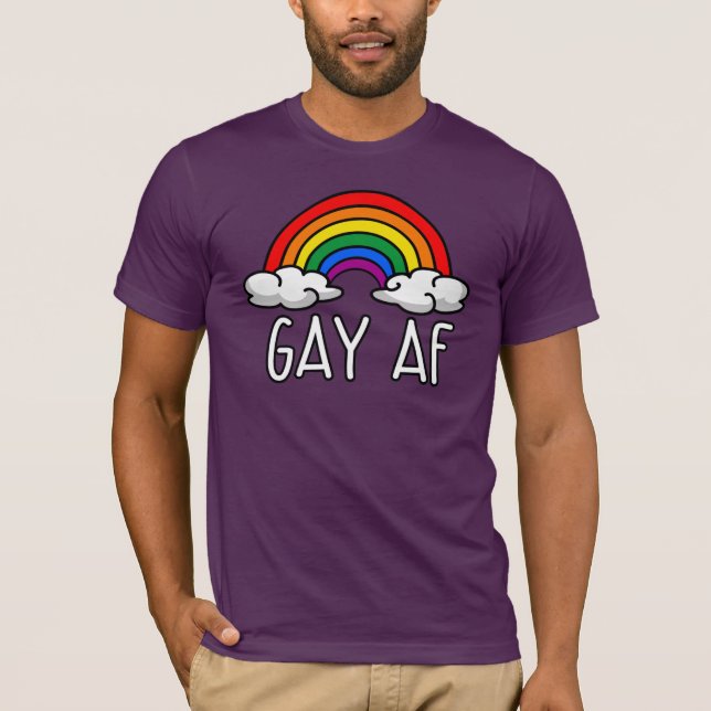 CAMISETA GAY AF (Anverso)