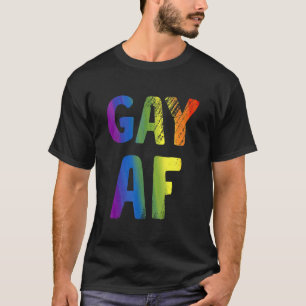 Camiseta Gay Af Lgbtq Equality Gay Prige