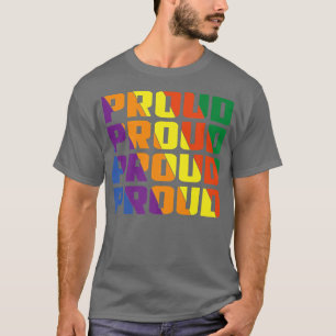 Camiseta Gay arcoiris retro orgulloso papá orgullo LGBT Awa