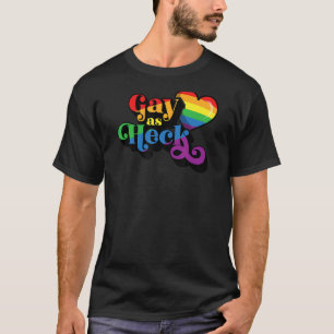 Camiseta Gay As Heck Cute el moderno Orgullo Gay Rainbow He