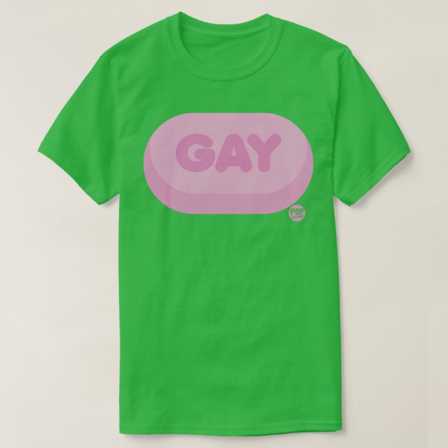 CAMISETA GAY BAR (Diseño del anverso)