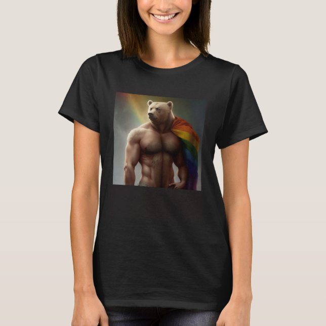 Camiseta Gay Bear for lgbtq (Anverso)