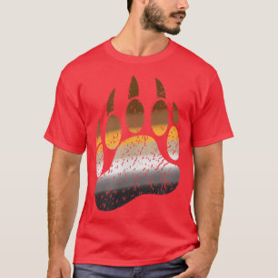 Camiseta Gay Bear Paw Pride