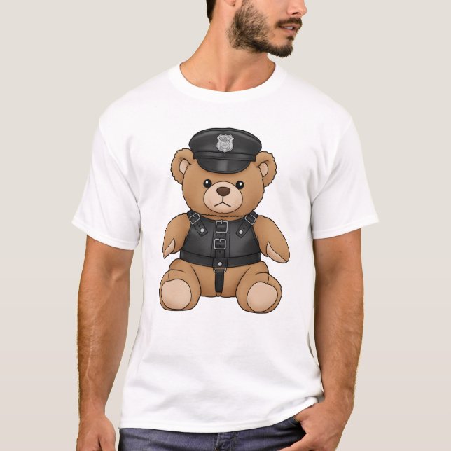 Camiseta Gay Bear T-Shirt | Gay Pride Shirt for Men | LGBTQ (Anverso)