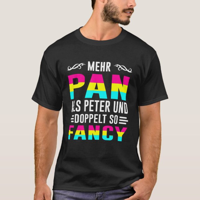 Camiseta Gay Bisexual Bi Lgbtq Más Pan Que Peter Y Dos Vece (Anverso)