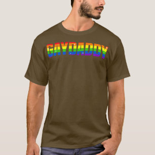 Camiseta Gay Daddy Gay Dad Lgbtq Orgullo Gay