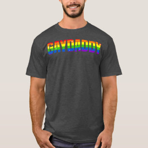 Camiseta Gay Daddy Gay Dad Lgbtq Orgullo Gay