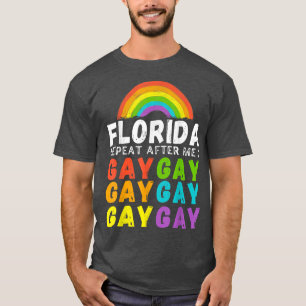 Camiseta Gay de Florida dice Gay dice Arcoiris Orgullosa Ba