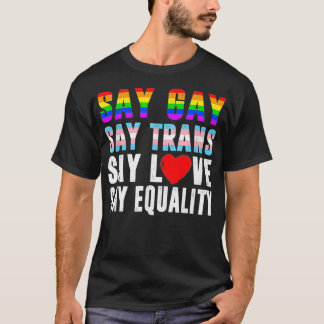 Camiseta Gay de Florida dice Gay dice que trans se queda or
