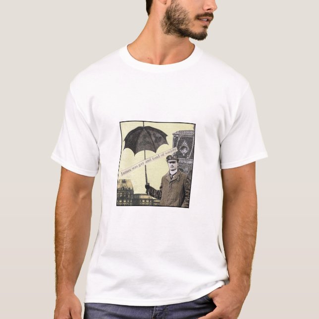 Camiseta gay de James (Anverso)