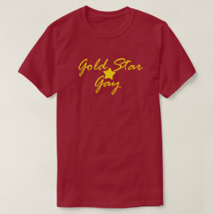 CAMISETA GAY DE LA ESTRELLA DEL ORO